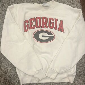 champions georgia crewneck in a size small